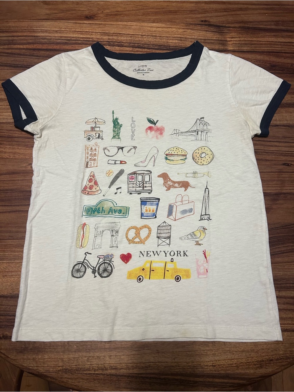 J. Crew Collector Tees with NYC Icons